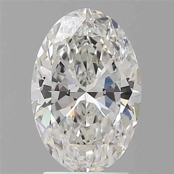 2.57 ct. oval Lab Grown Diamond front image