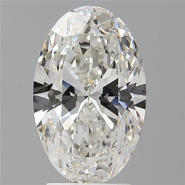 3.01 ct. oval Lab Grown Diamond front image