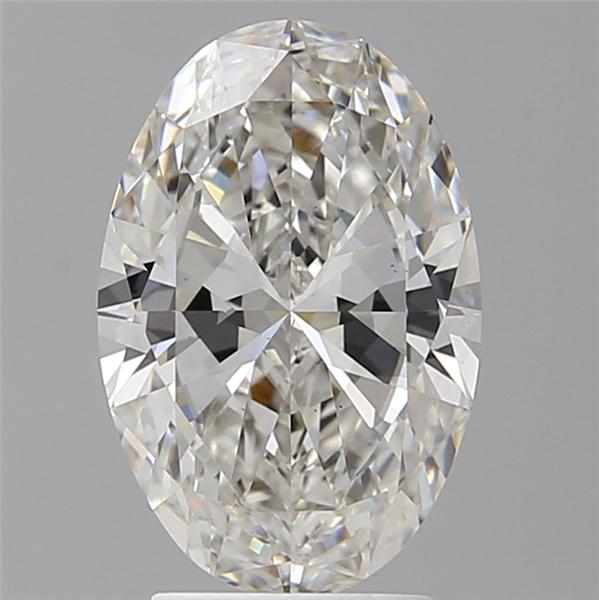 3.05 ct. oval Lab Grown Diamond front image