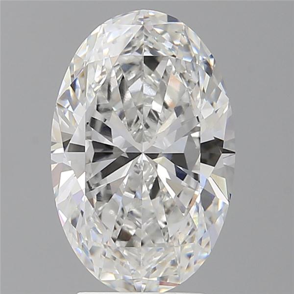 3.56 ct. oval Lab Grown Diamond front image