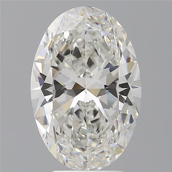 4.57 ct. oval Lab Grown Diamond front image