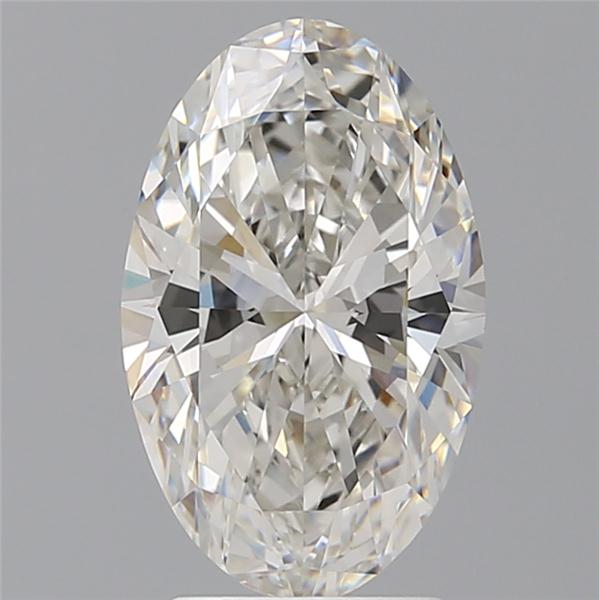 3.03 ct. oval Lab Grown Diamond front image