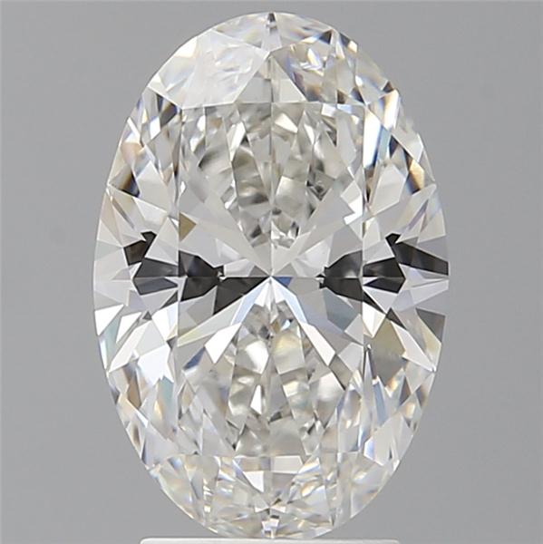 3.09 ct. oval Lab Grown Diamond front image