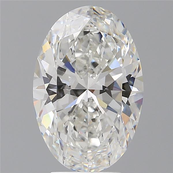 4.56 ct. oval Lab Grown Diamond front image