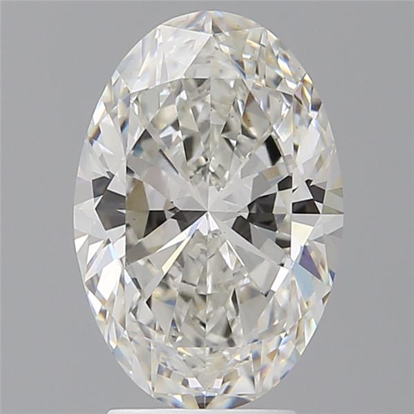 3.58 ct. oval Lab Grown Diamond front image