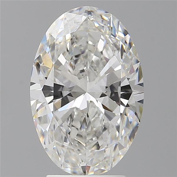 3.55 ct. oval Lab Grown Diamond front image