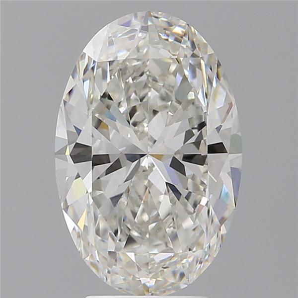4.54 ct. oval Lab Grown Diamond front image