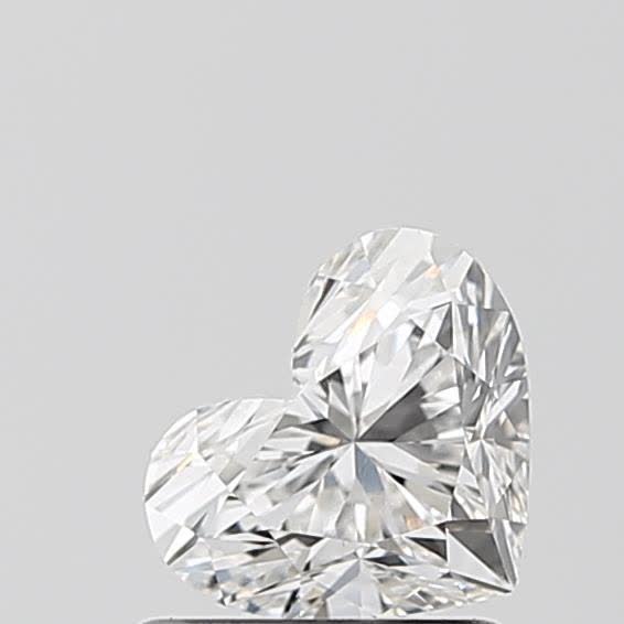 1 carat e VVS2 EX Cut IGI heart diamond