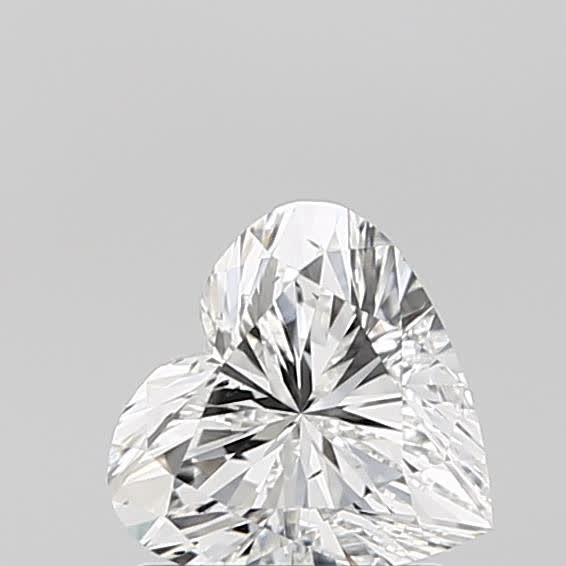 1.08 carat e VS2 EX Cut IGI heart diamond