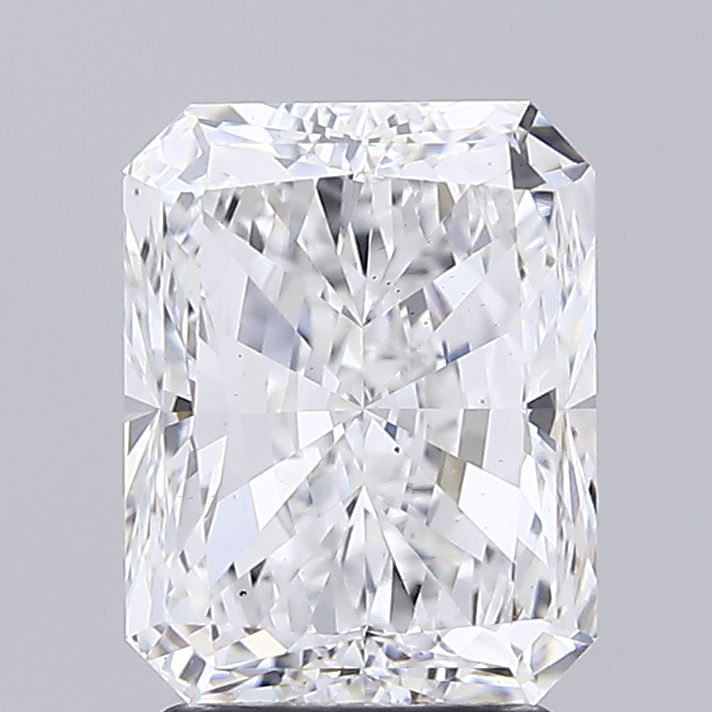 3.07 carat e VS2 EX Cut IGI radiant diamond