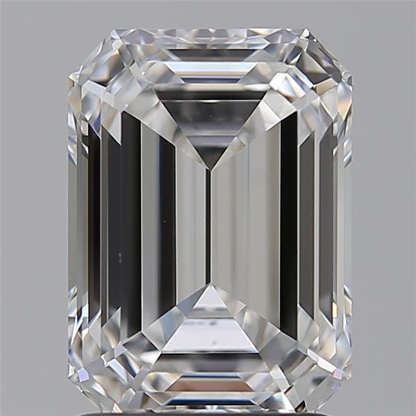2.01 ct. emerald Lab Grown Diamond front image