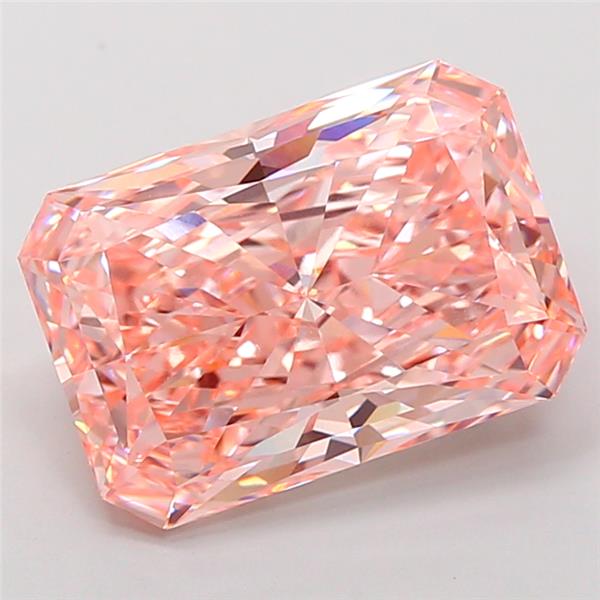 6.08 ct. radiant Lab Grown Diamond front image