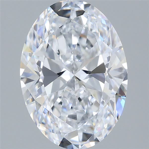 2.01 ct. oval Lab Grown Diamond front image
