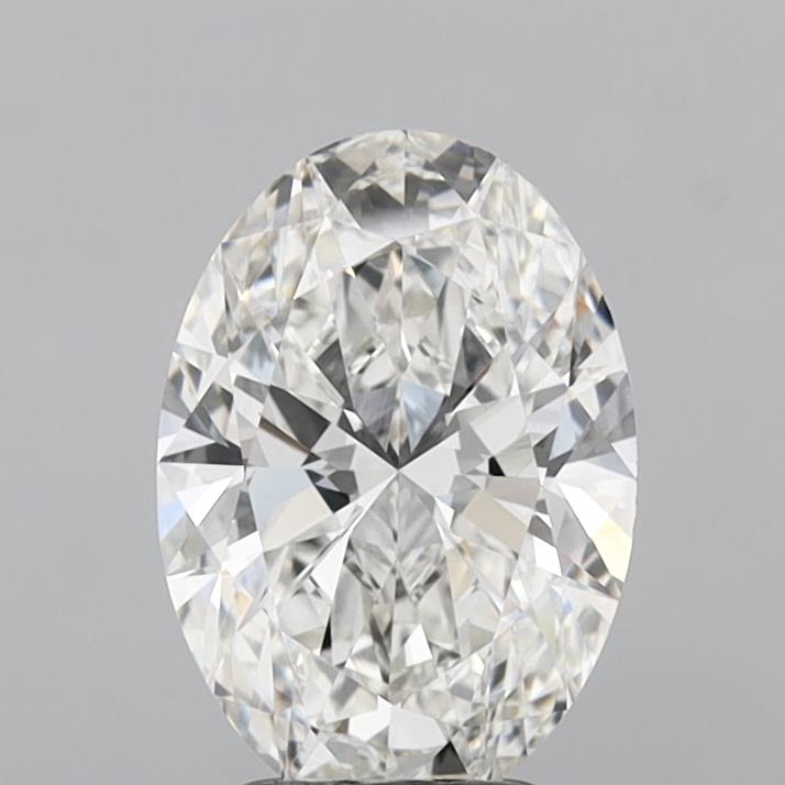 3.01 ct. oval Lab Grown Diamond front image