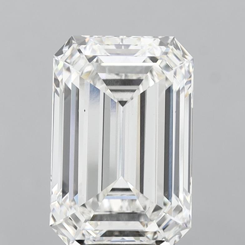 8.10 ct. emerald Lab Grown Diamond front image