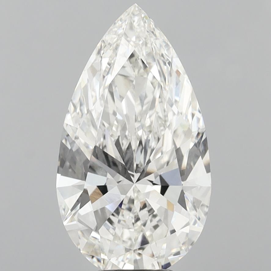 7.04 ct. pear Lab Grown Diamond front image