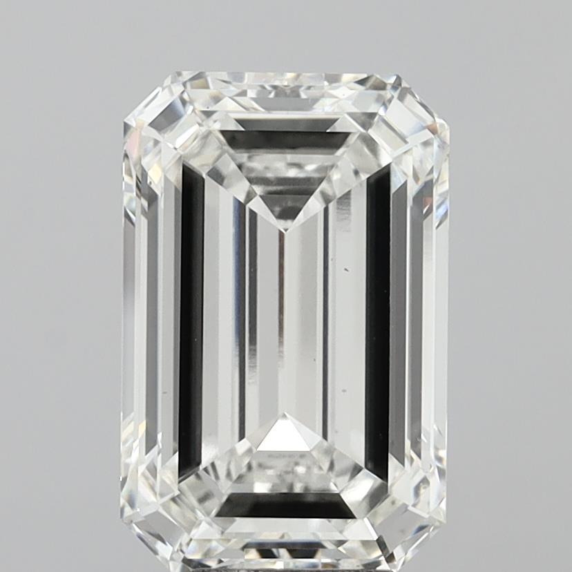 8.56 ct. emerald Lab Grown Diamond front image