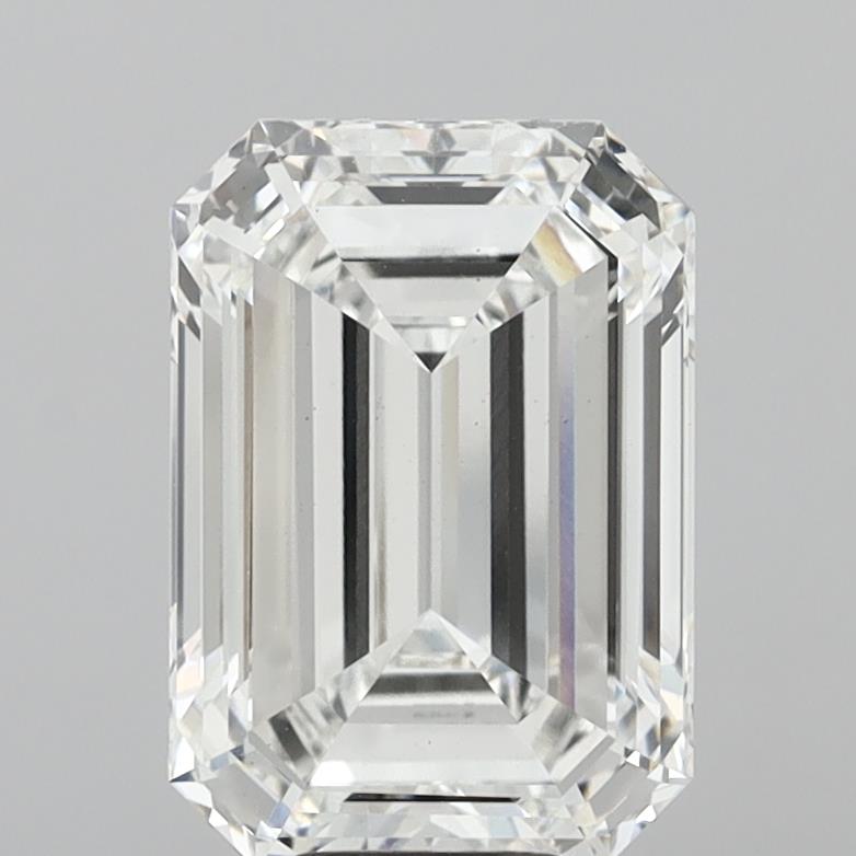 8.03 ct. emerald Lab Grown Diamond front image