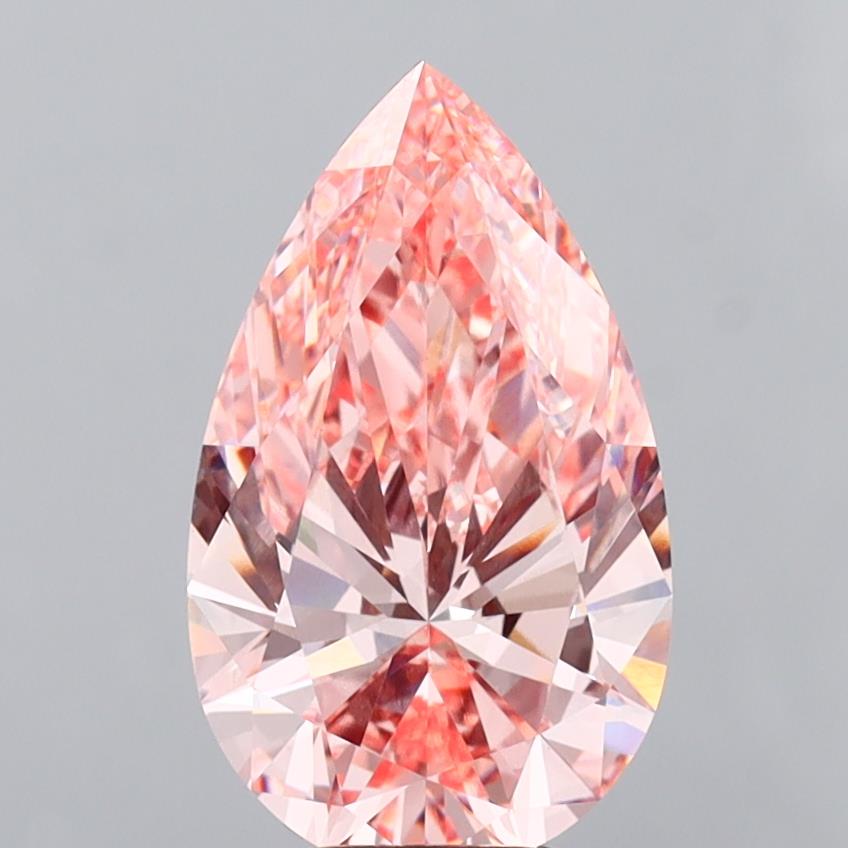 6.03 ct. pear Lab Grown Diamond front image