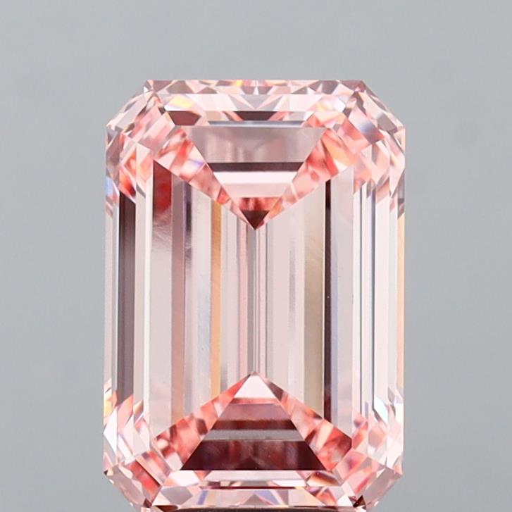 6.60 ct. emerald Lab Grown Diamond front image