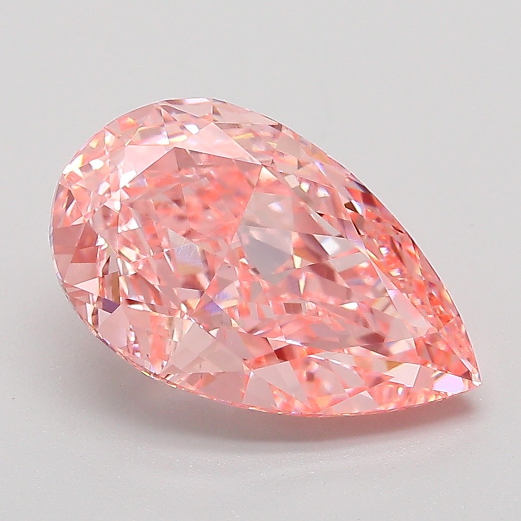 3.80 ct. pear Lab Grown Diamond front image