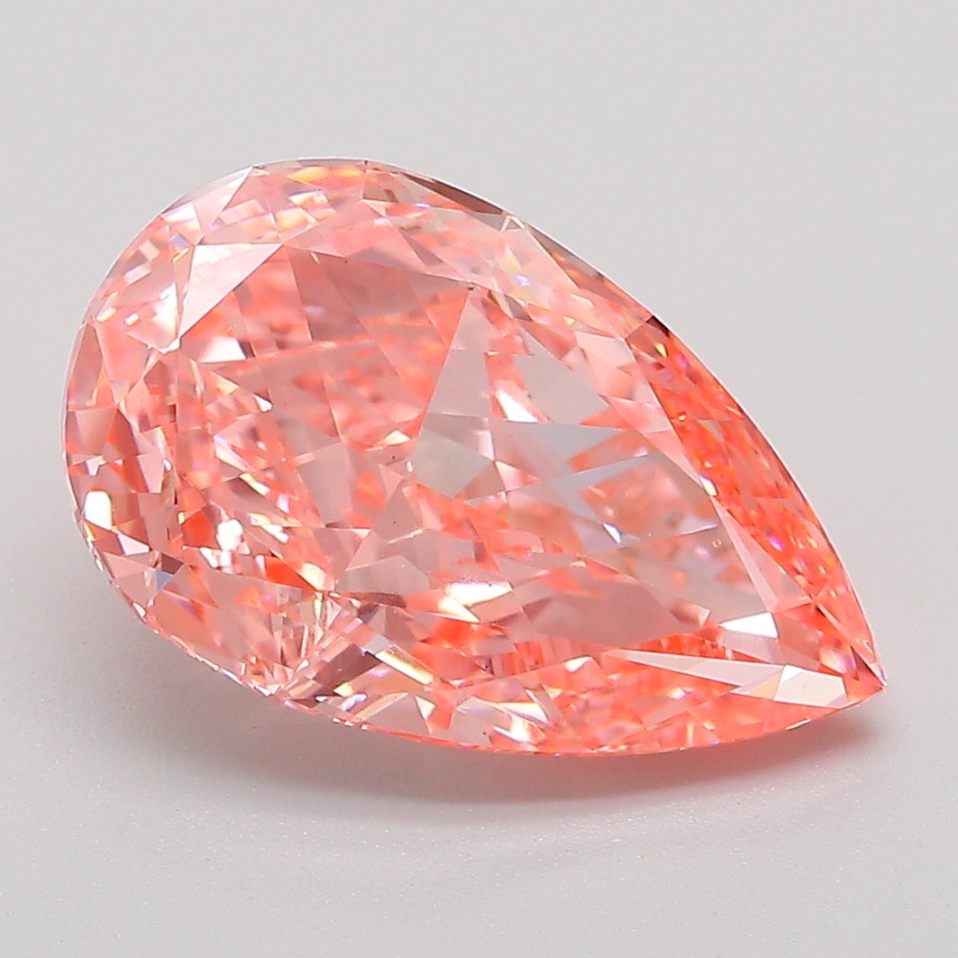 4.30 ct. pear Lab Grown Diamond front image