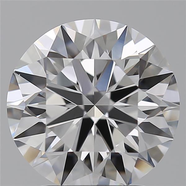 2.56 ct. round Lab Grown Diamond front image