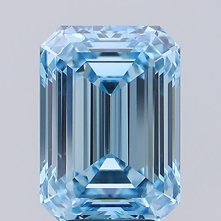 5.10 ct. emerald Lab Grown Diamond front image