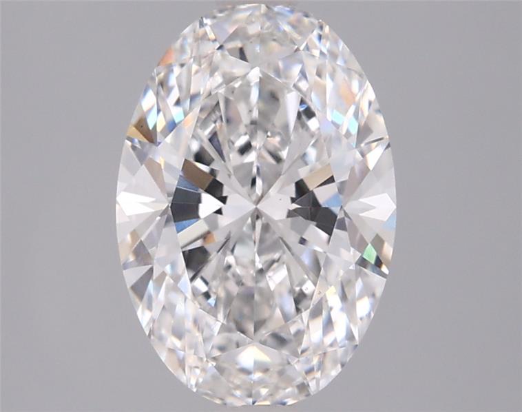 2.07 ct. oval Lab Grown Diamond front image