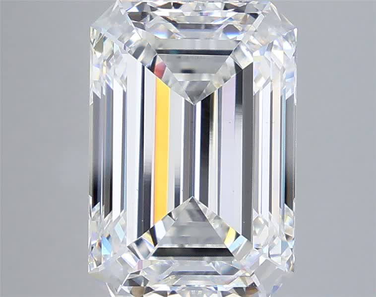 5.06 ct. emerald Lab Grown Diamond front image
