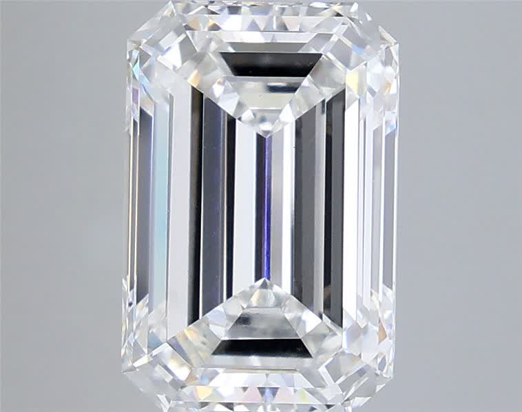 5.07 ct. emerald Lab Grown Diamond front image