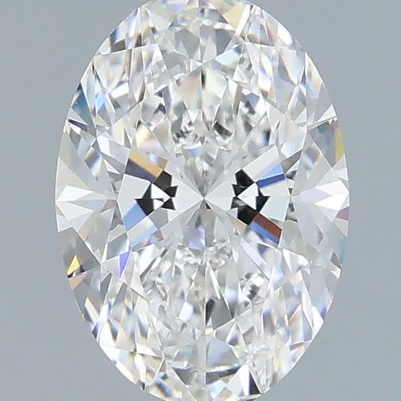 1.38 ct. oval Lab Grown Diamond front image