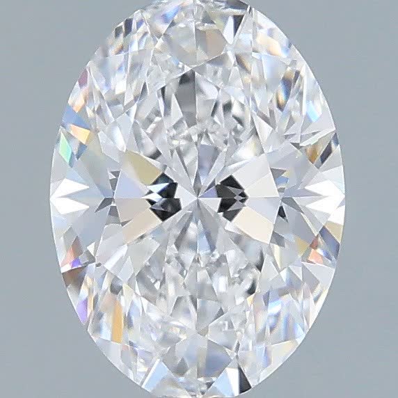 1.24 ct. oval Lab Grown Diamond front image