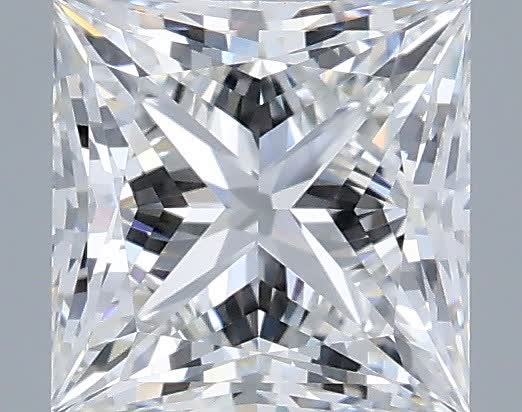 1.05 ct. princess Lab Grown Diamond front image