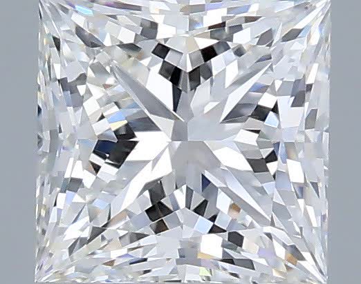 1.06 ct. princess Lab Grown Diamond front image
