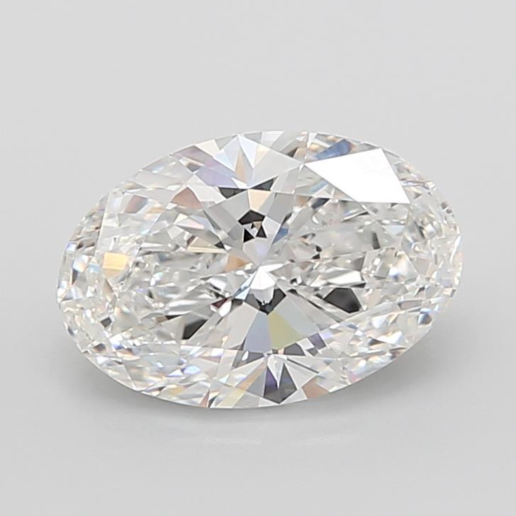 7.07 ct. oval Lab Grown Diamond front image