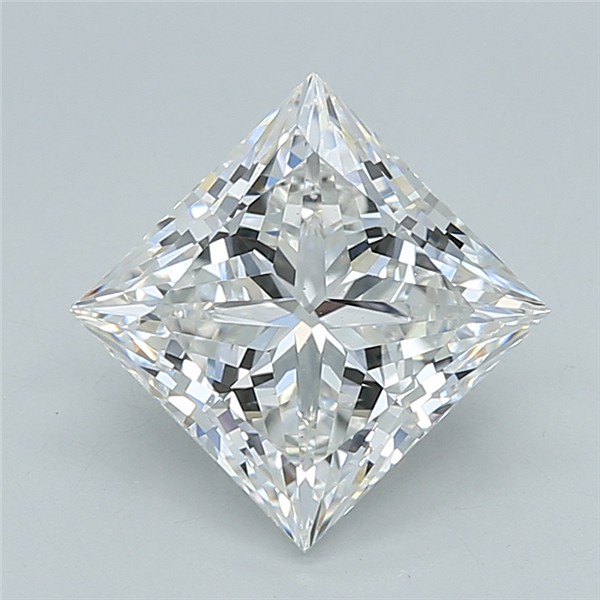2.02 ct. princess Lab Grown Diamond front image