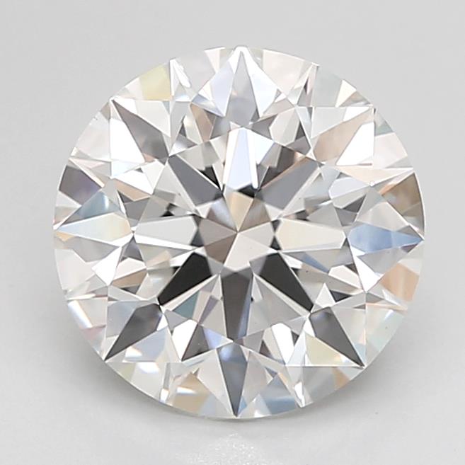 2.54 ct. round Lab Grown Diamond front image