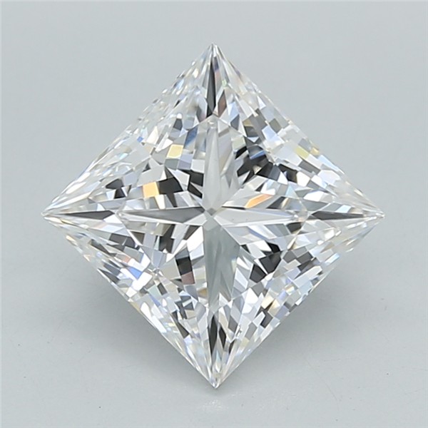 2.01 ct. princess Lab Grown Diamond front image