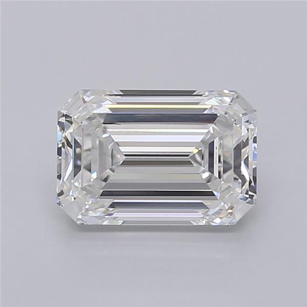 2.70 ct. emerald Lab Grown Diamond front image