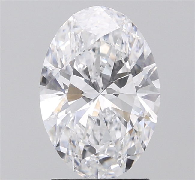 2.01 ct. oval Lab Grown Diamond front image