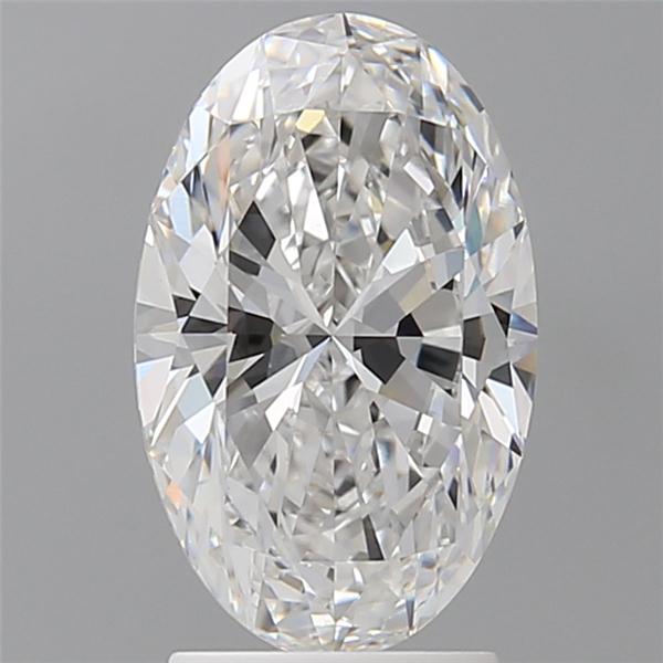 2.53 ct. oval Lab Grown Diamond front image