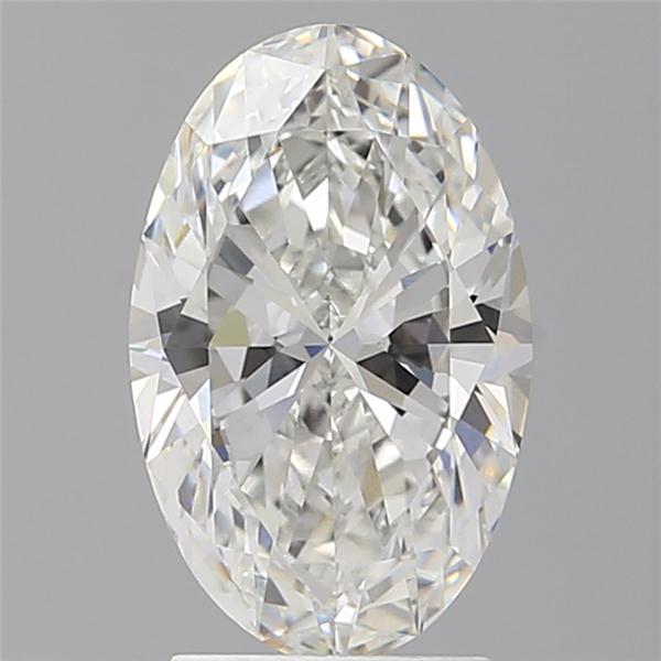 2.59 ct. oval Lab Grown Diamond front image