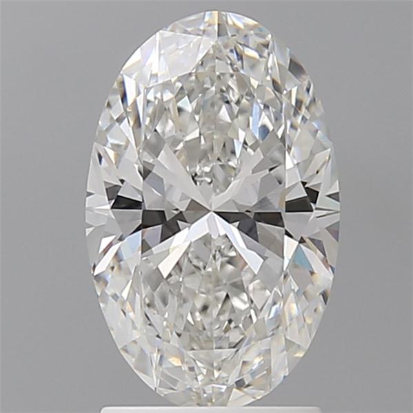 2.06 ct. oval Lab Grown Diamond front image