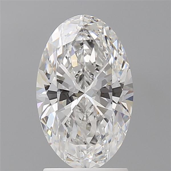 2.02 ct. oval Lab Grown Diamond front image