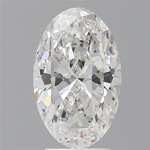 2.56 ct. oval Lab Grown Diamond front image