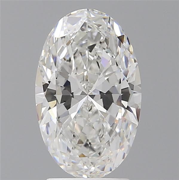 2.60 ct. oval Lab Grown Diamond front image