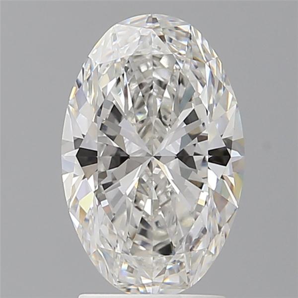 2.53 ct. oval Lab Grown Diamond front image