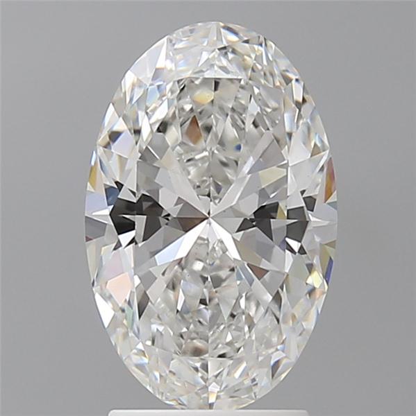 2.58 ct. oval Lab Grown Diamond front image