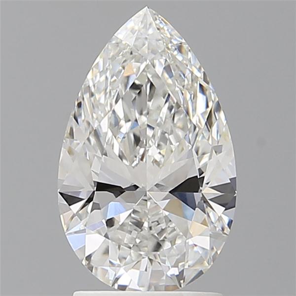 2.10 ct. pear Lab Grown Diamond front image